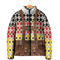 Germany Christmas Padded Jacket Lederhosen Xmas Style - Wonder Print Shop