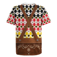 Germany Christmas Rugby Jersey Lederhosen Xmas Style - Wonder Print Shop