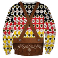 Germany Christmas Sweatshirt Lederhosen Xmas Style - Wonder Print Shop