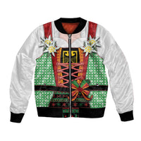 Germany Christmas Bomber Jacket Dirndl Xmas Style - Wonder Print Shop