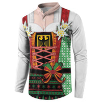 Germany Christmas Button Sweatshirt Dirndl Xmas Style - Wonder Print Shop