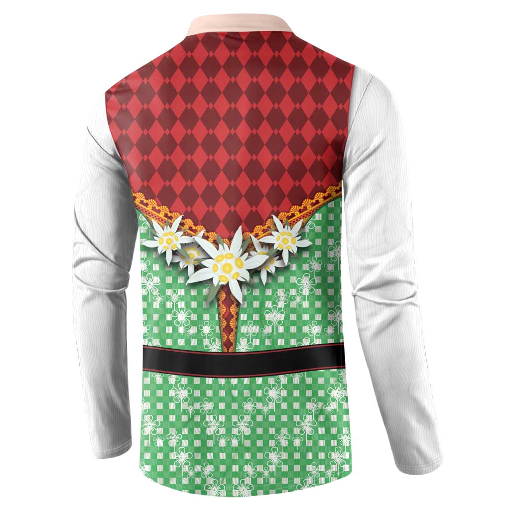 Germany Christmas Button Sweatshirt Dirndl Xmas Style - Wonder Print Shop