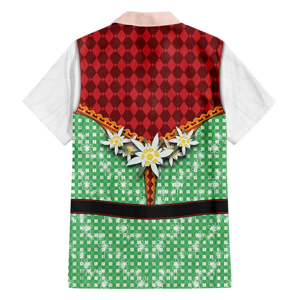 Germany Christmas Family Matching Long Sleeve Bodycon Dress and Hawaiian Shirt Dirndl Xmas Style - Wonder Print Shop