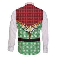 Germany Christmas Family Matching Long Sleeve Bodycon Dress and Hawaiian Shirt Dirndl Xmas Style - Wonder Print Shop