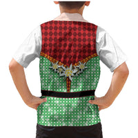 Germany Christmas Family Matching Mermaid Dress and Hawaiian Shirt Dirndl Xmas Style - Wonder Print Shop