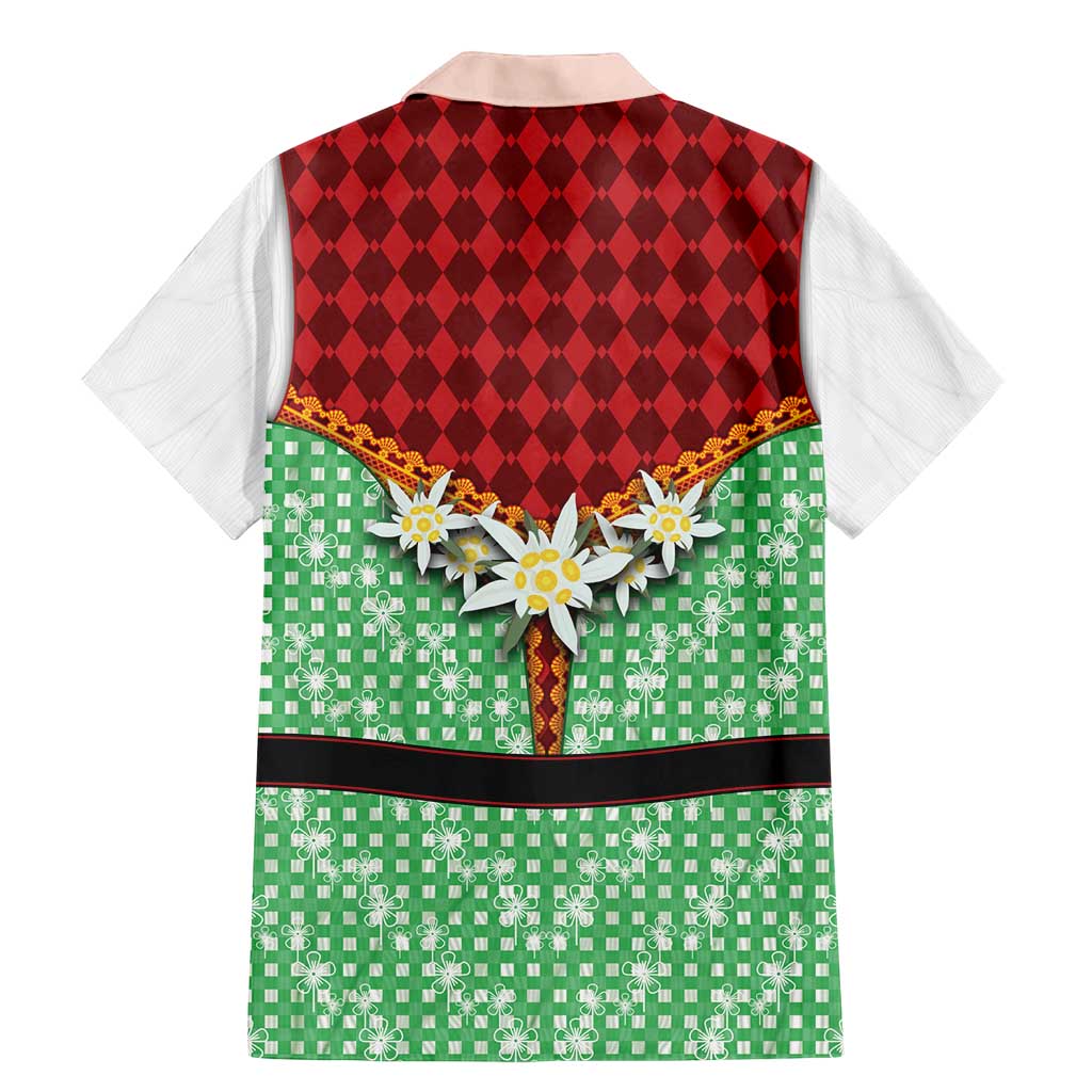 Germany Christmas Family Matching Mermaid Dress and Hawaiian Shirt Dirndl Xmas Style - Wonder Print Shop