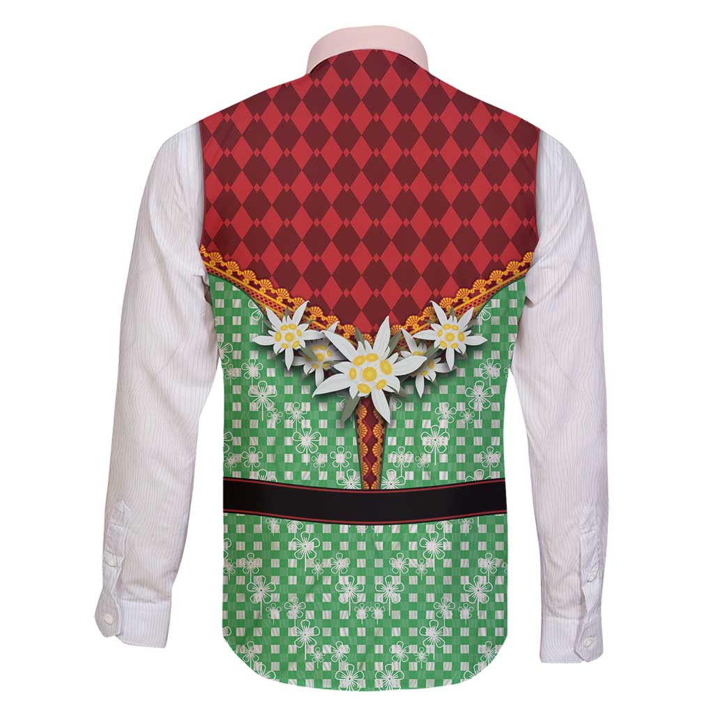 Germany Christmas Family Matching Off Shoulder Maxi Dress and Hawaiian Shirt Dirndl Xmas Style - Wonder Print Shop