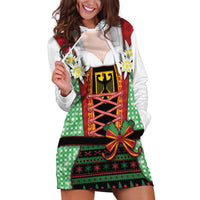 Germany Christmas Hoodie Dress Dirndl Xmas Style - Wonder Print Shop