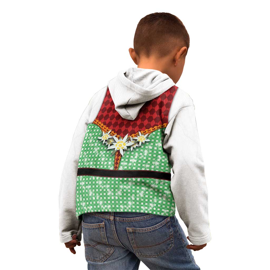 Germany Christmas Kid Hoodie Dirndl Xmas Style - Wonder Print Shop