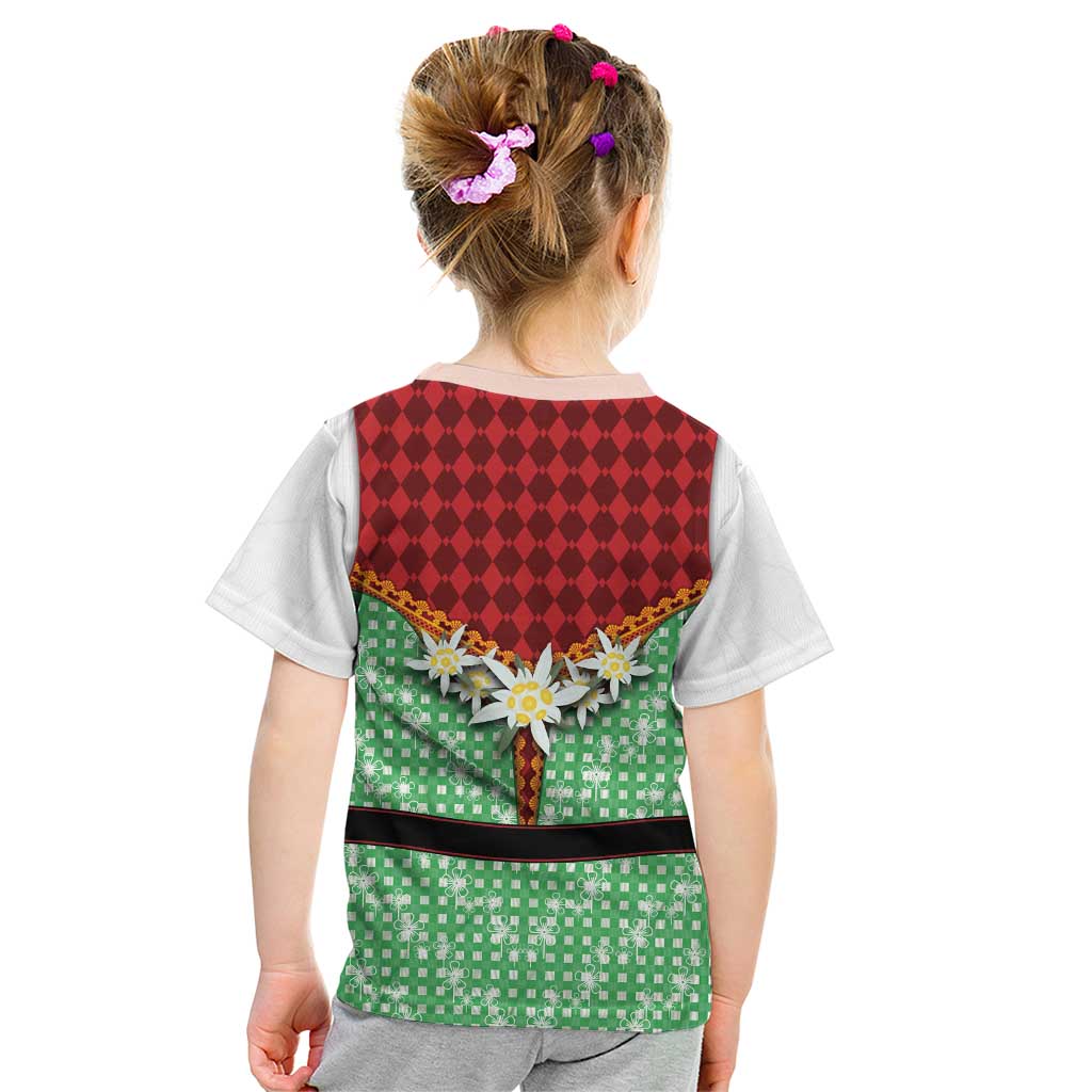 Germany Christmas Kid T Shirt Dirndl Xmas Style - Wonder Print Shop
