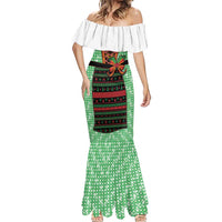 Germany Christmas Mermaid Dress Dirndl Xmas Style - Wonder Print Shop