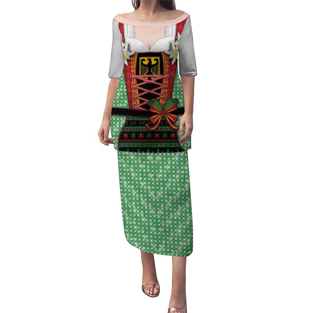 Germany Christmas Puletasi Dirndl Xmas Style - Wonder Print Shop