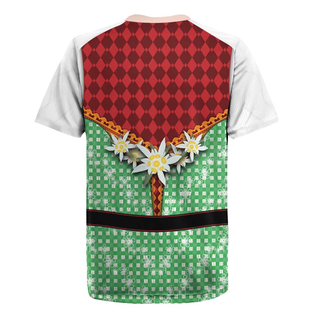 Germany Christmas Rugby Jersey Dirndl Xmas Style - Wonder Print Shop