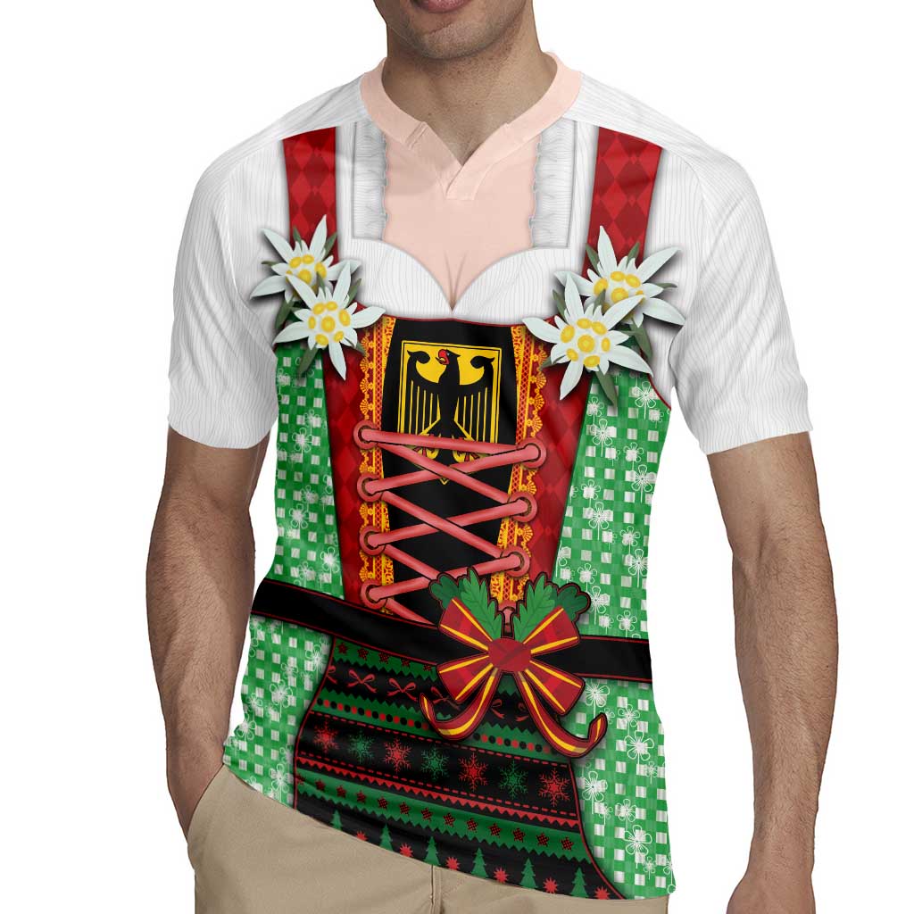 Germany Christmas Rugby Jersey Dirndl Xmas Style - Wonder Print Shop