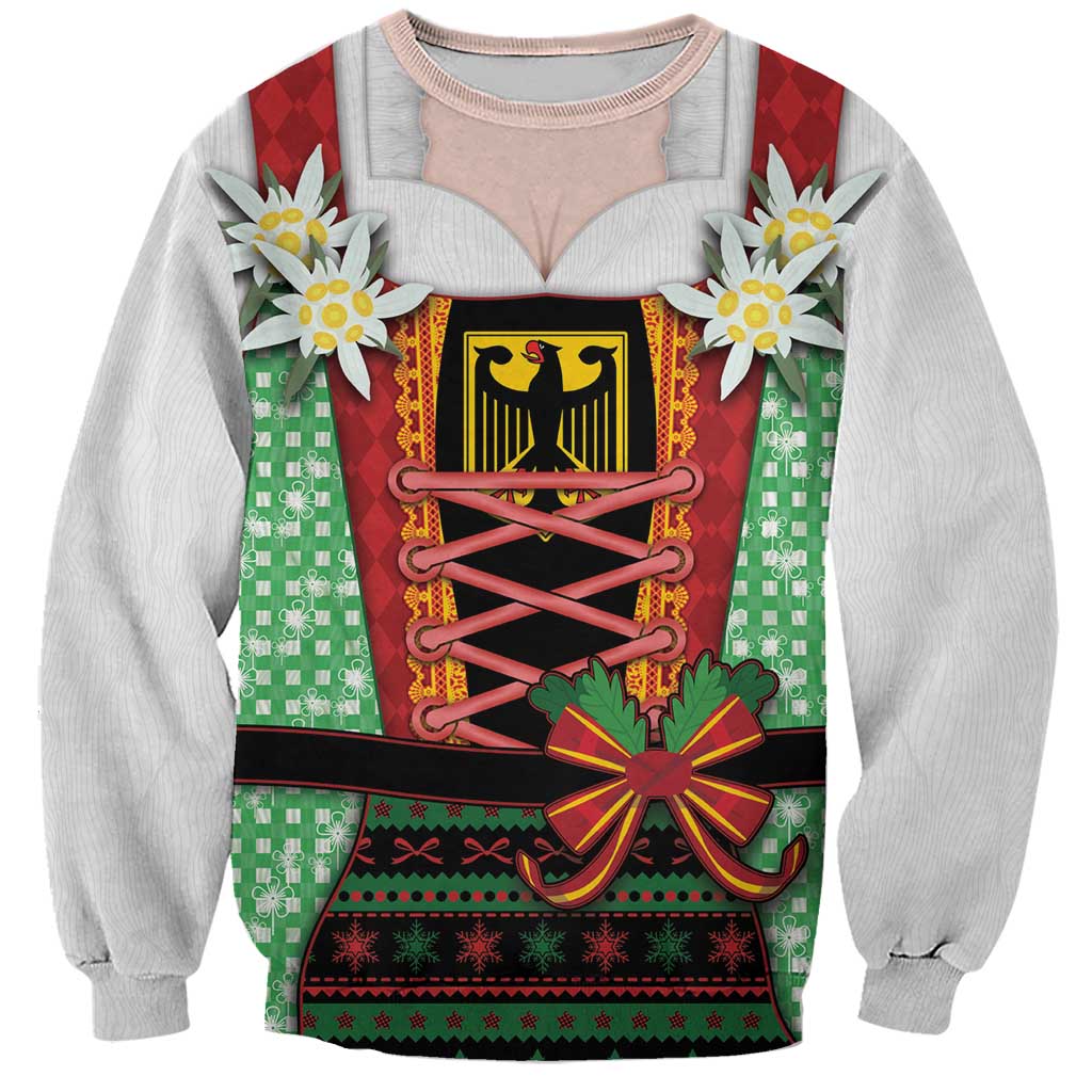 Germany Christmas Sweatshirt Dirndl Xmas Style - Wonder Print Shop