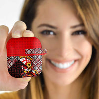 Personalized Georgia AirPods Case Saint George Dragon Slayer Folk Pattern