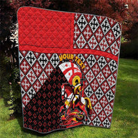 Personalized Georgia Quilt Saint George Dragon Slayer Folk Pattern