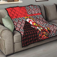 Personalized Georgia Quilt Saint George Dragon Slayer Folk Pattern
