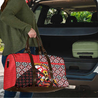 Personalized Georgia Travel Bag Saint George Dragon Slayer Folk Pattern