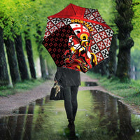 Personalized Georgia Umbrella Saint George Dragon Slayer Folk Pattern