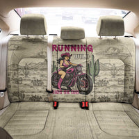 Cowgirl Back Car Seat Cover Running Wild Ride Or Die