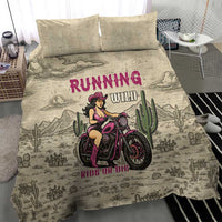 Cowgirl Bedding Set Running Wild Ride Or Die
