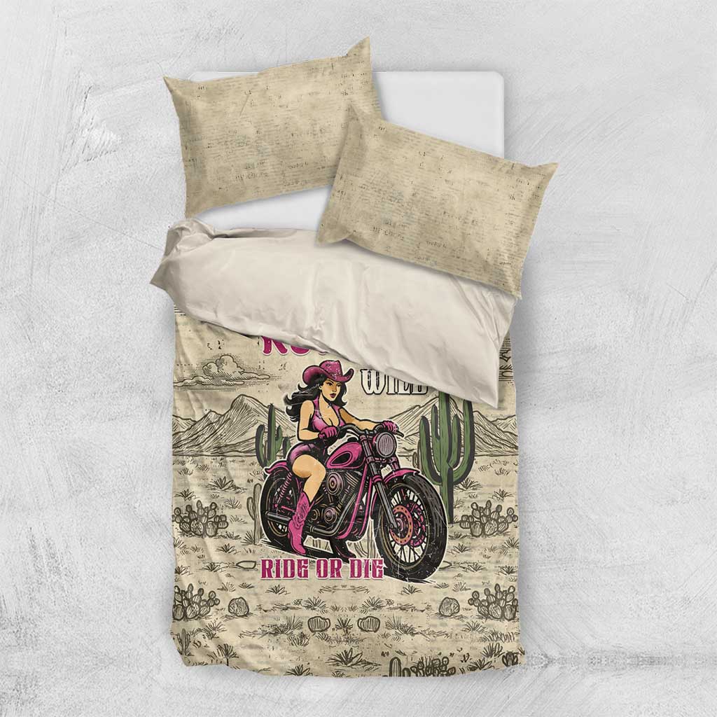 Cowgirl Bedding Set Running Wild Ride Or Die