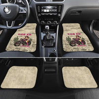Cowgirl Car Mats Running Wild Ride Or Die