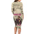 Cowgirl Family Matching Long Sleeve Bodycon Dress and Hawaiian Shirt Running Wild Ride Or Die
