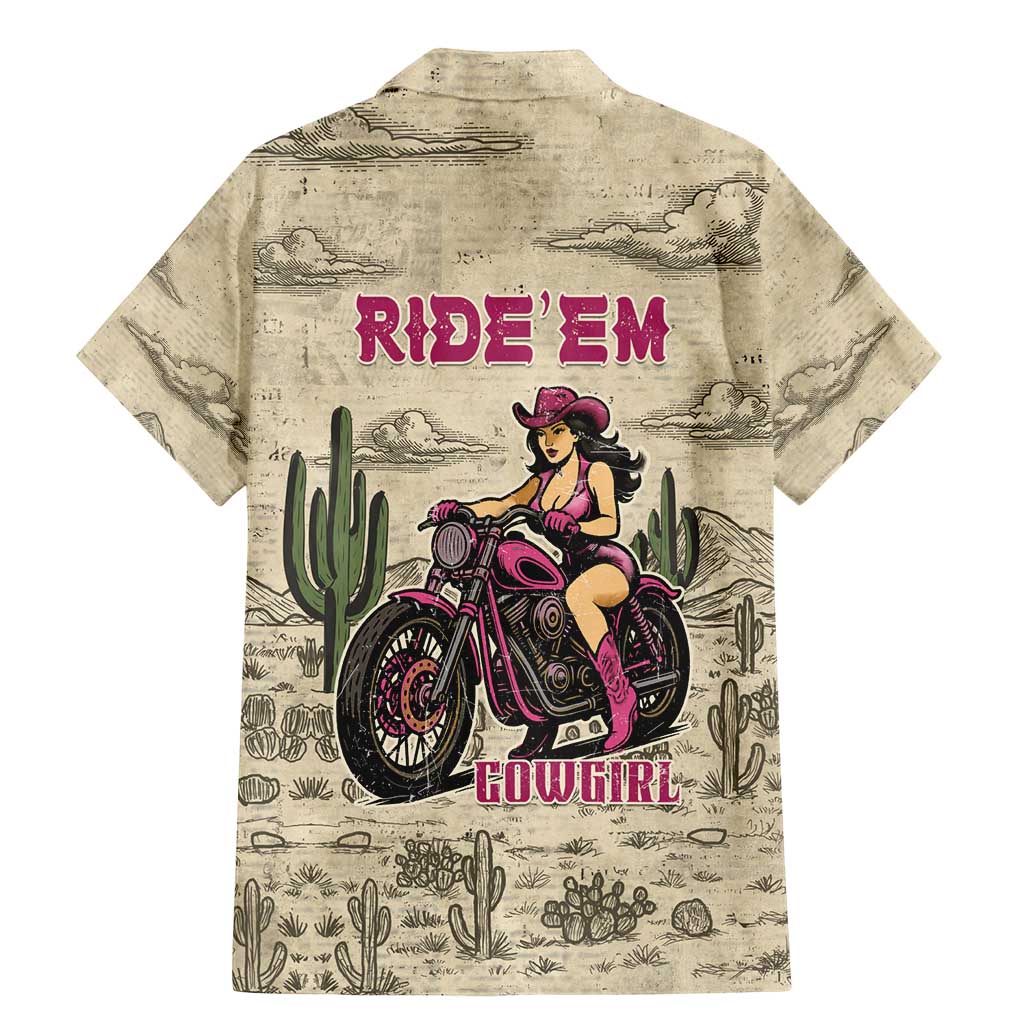 Cowgirl Family Matching Mermaid Dress and Hawaiian Shirt Running Wild Ride Or Die