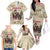 Cowgirl Family Matching Off The Shoulder Long Sleeve Dress and Hawaiian Shirt Running Wild Ride Or Die