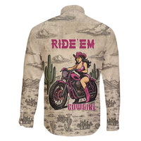 Cowgirl Family Matching Puletasi and Hawaiian Shirt Running Wild Ride Or Die
