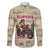 Cowgirl Family Matching Short Sleeve Bodycon Dress and Hawaiian Shirt Running Wild Ride Or Die