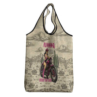 Cowgirl Grocery Bag Running Wild Ride Or Die