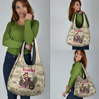 Cowgirl Grocery Bag Running Wild Ride Or Die