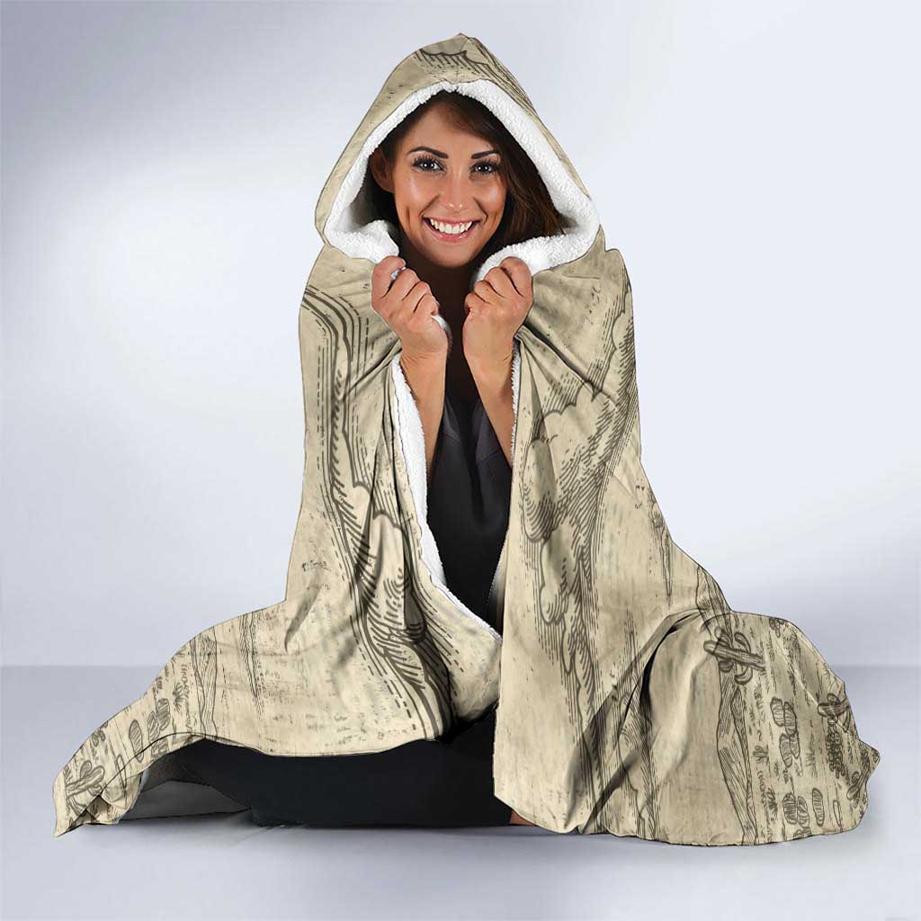 Cowgirl Hooded Blanket Running Wild Ride Or Die