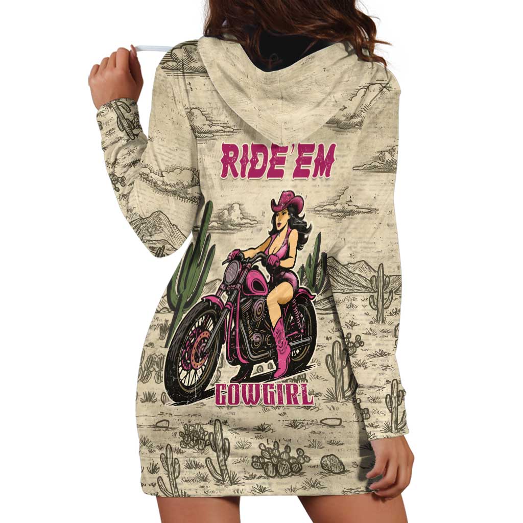 Cowgirl Hoodie Dress Running Wild Ride Or Die