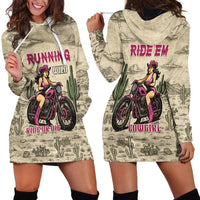 Cowgirl Hoodie Dress Running Wild Ride Or Die