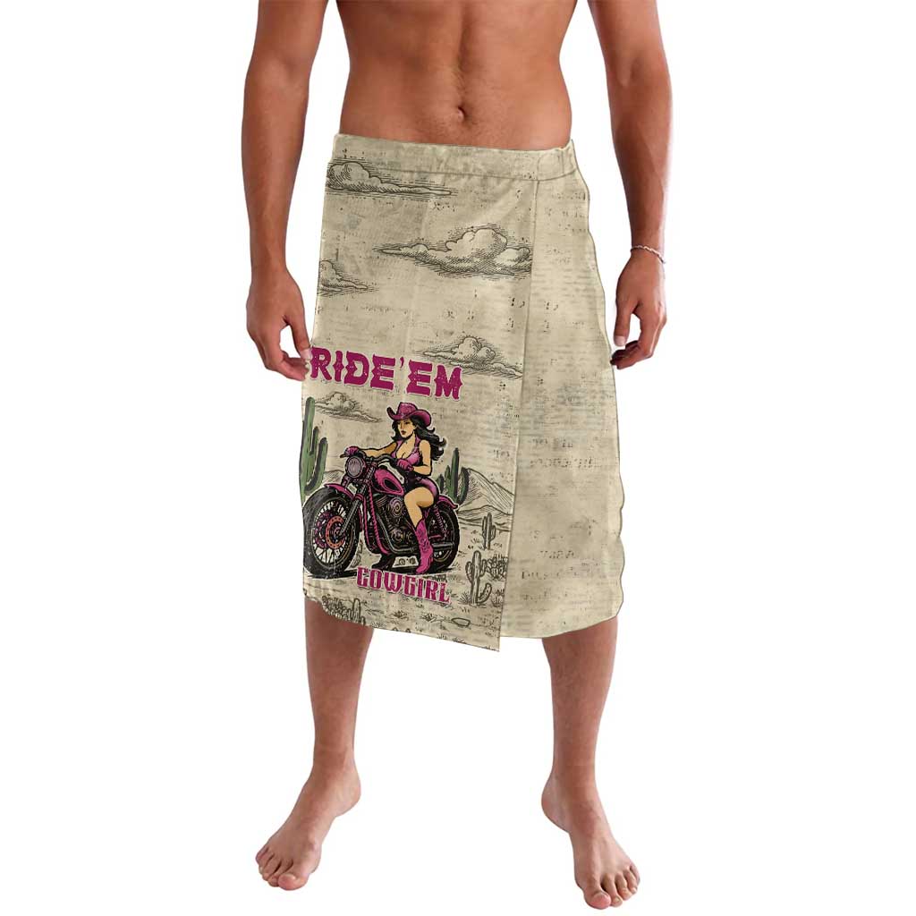 Cowgirl Lavalava Running Wild Ride Or Die