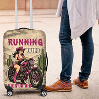 Cowgirl Luggage Cover Running Wild Ride Or Die