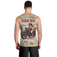 Cowgirl Men Tank Top Running Wild Ride Or Die