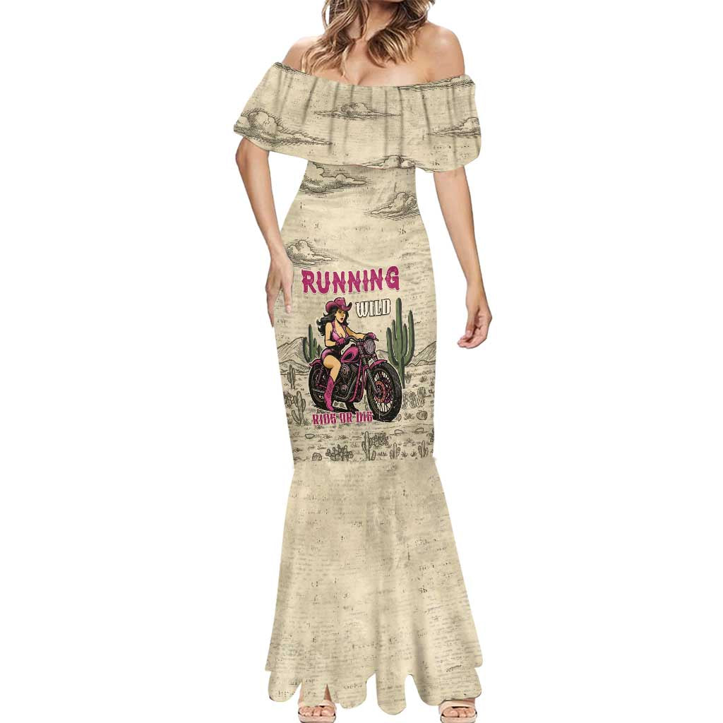 Cowgirl Mermaid Dress Running Wild Ride Or Die