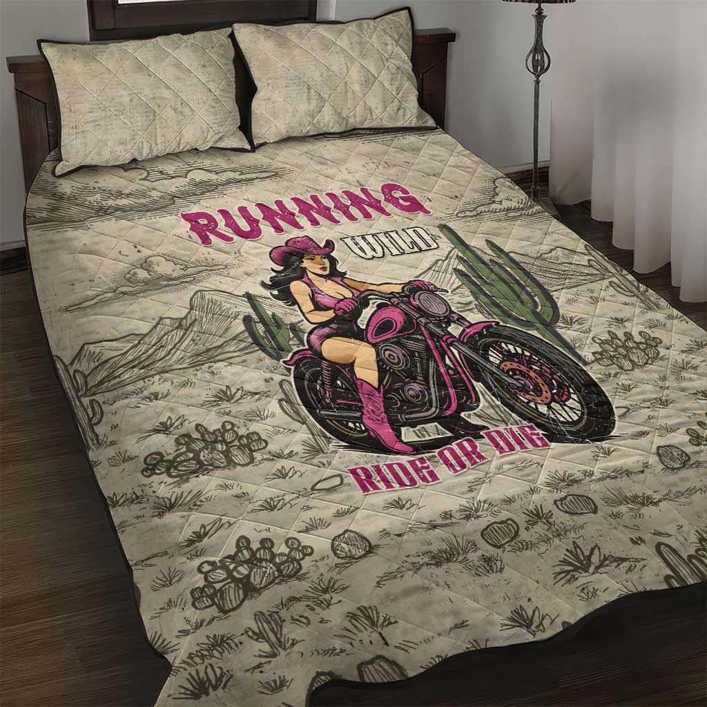Cowgirl Quilt Bed Set Running Wild Ride Or Die
