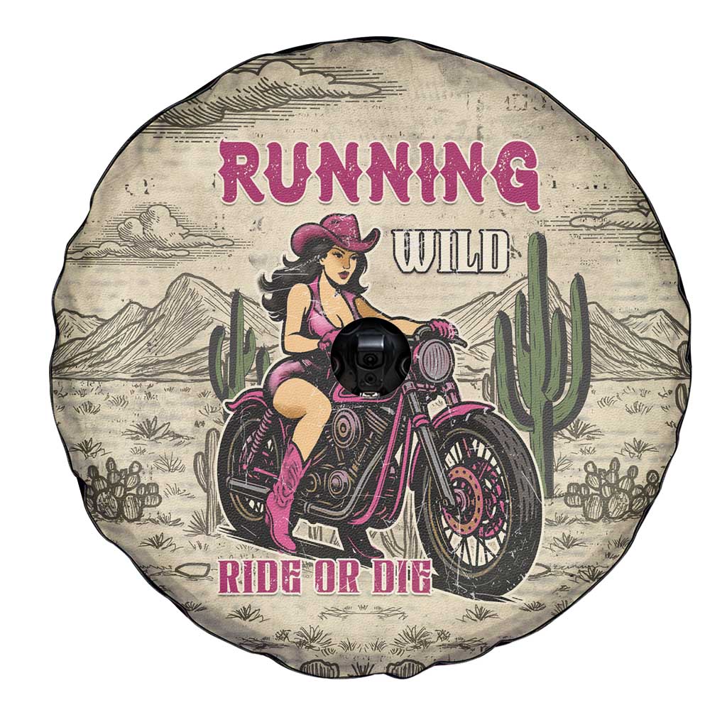 Cowgirl Spare Tire Cover Running Wild Ride Or Die