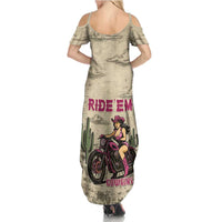 Cowgirl Summer Maxi Dress Running Wild Ride Or Die