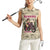 Cowgirl Women Sleeveless Polo Shirt Running Wild Ride Or Die