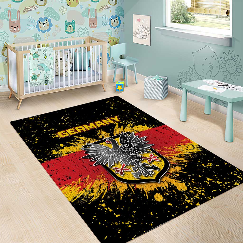 Germany Area Rug Bundeswappen Art Symbol - Wonder Print Shop