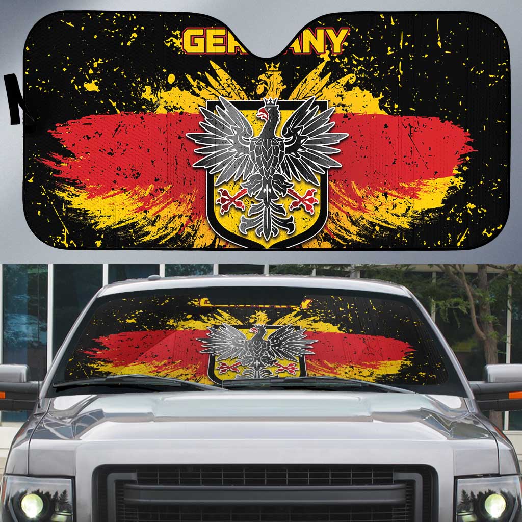 Germany Auto Sun Shade Bundeswappen Art Symbol - Wonder Print Shop