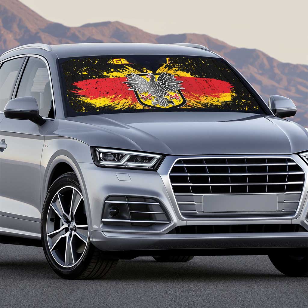 Germany Auto Sun Shade Bundeswappen Art Symbol - Wonder Print Shop