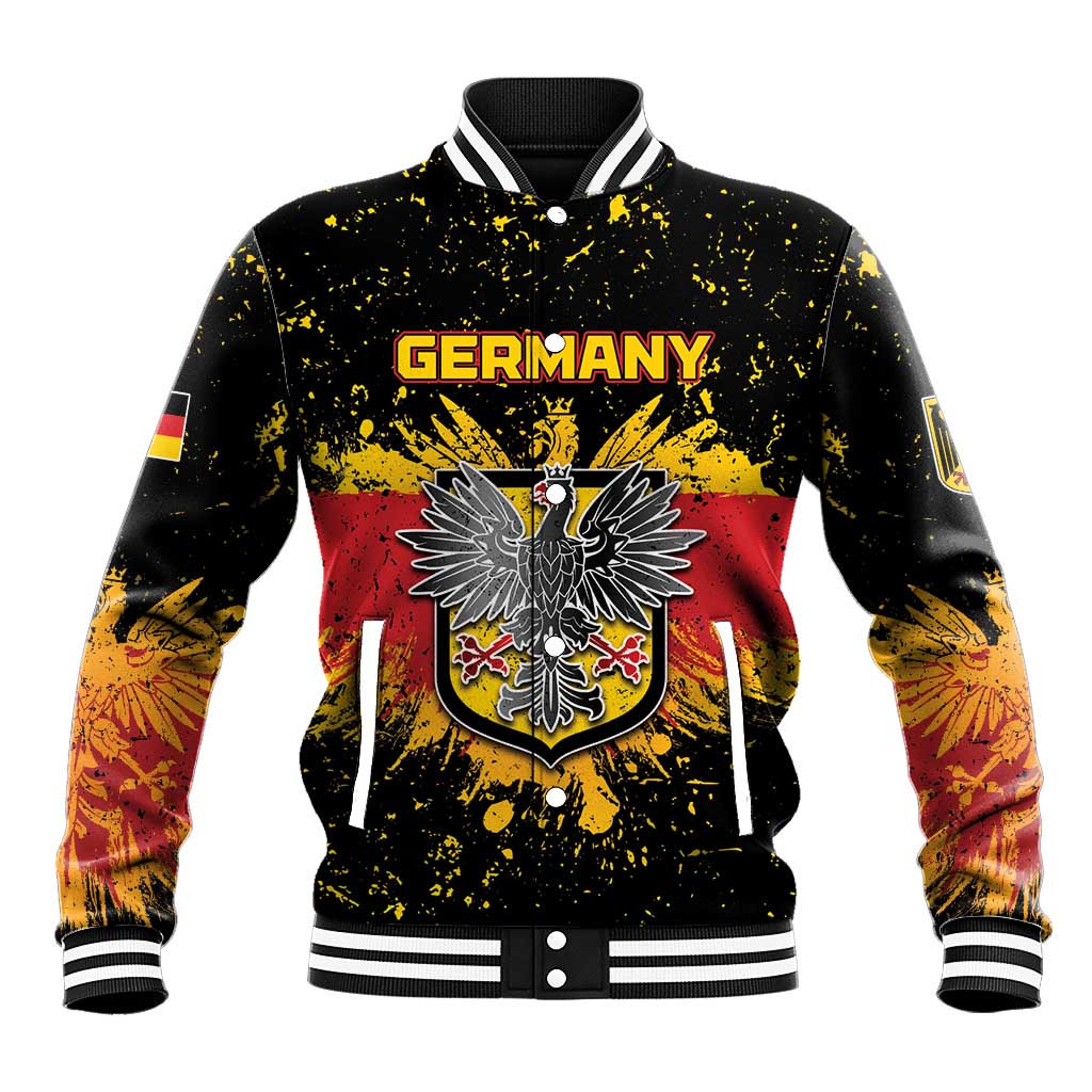 Personalized Germany Baseball Jacket Bundeswappen Art Symbol - Wonder Print Shop
